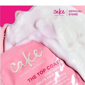 Cake The Top Coat high shine conditioning hair masque Pillow pack 1.69 ounce